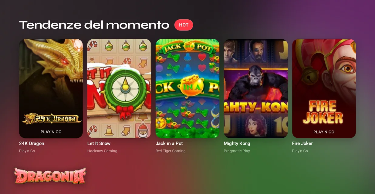 Sfoglia le slot popolari